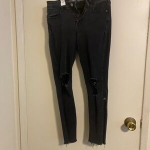 Old Navy Rock star jeans, black, size 6